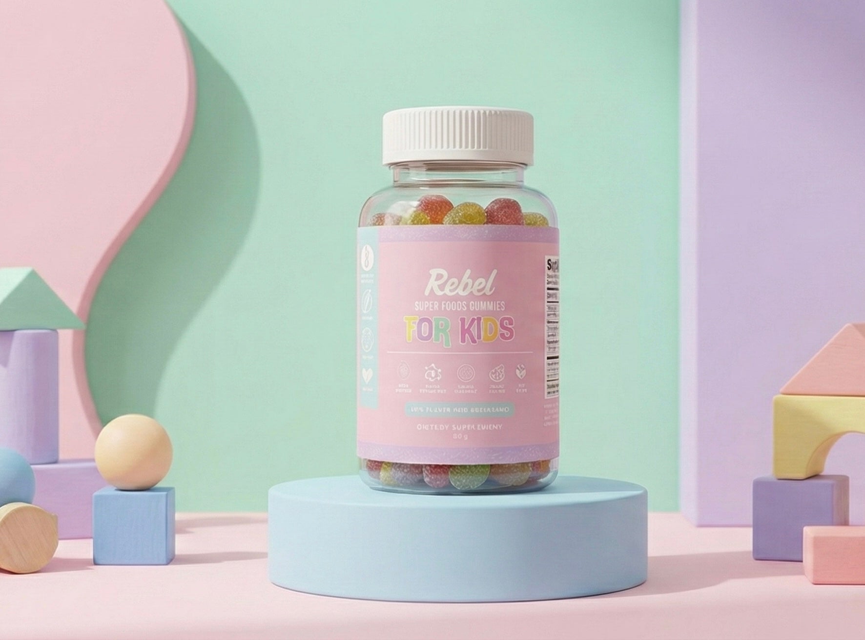 Rebel Super Food Gummies